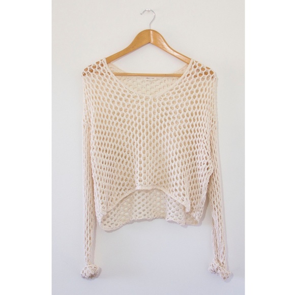 Urban Outfitters Sweaters - UO Silence + Noise Cream Knit Sweater